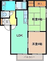 グランシャリオ　Ｂ 101 ｜ 群馬県桐生市新里町新川3986（賃貸アパート2LDK・1階・50.04㎡） その2