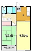 桜木ハイツ Ａ 102 ｜ 群馬県桐生市相生町1丁目247-5（賃貸アパート2K・1階・42.23㎡） その2