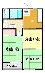 🉐敷金礼金0円！🉐桜木ハイツ Ａ