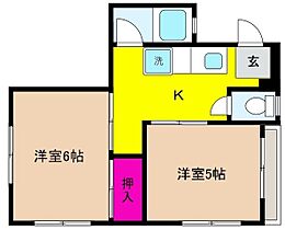 北町マンション  ｜ 兵庫県神戸市東灘区魚崎北町４丁目（賃貸マンション2K・3階・33.00㎡） その2