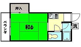 ハイツ錦 202 ｜ 京都府京都市左京区田中東春菜町30（賃貸アパート1K・2階・19.80㎡） その2