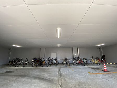 フリー区画の駐輪場(有償)