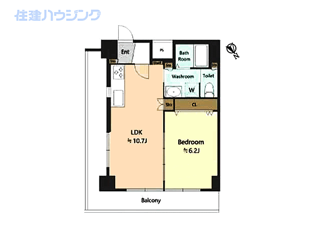 間取り ル・シック本駒込 12階/-
