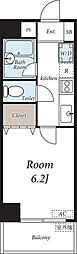 RAYHAUS駒込 1Kの間取図画像