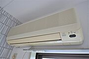 エアコンがありますので1年中快適に生活ができます。