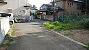 前面道路