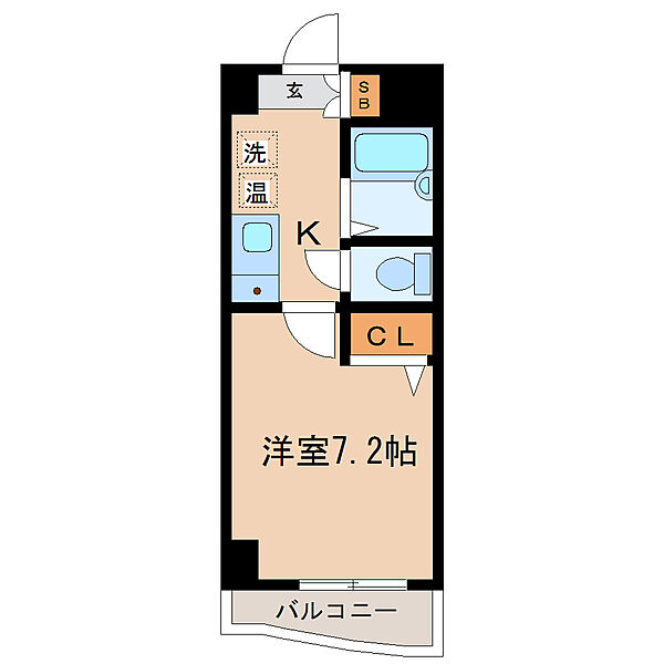 グレイスハイツ榴岡 ｜宮城県仙台市宮城野区榴岡５丁目(賃貸マンション1K・6階・20.87㎡)の写真 その2