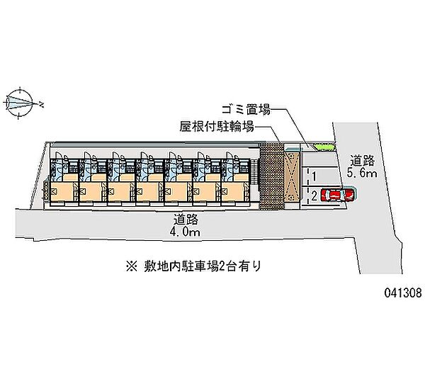 レオパレスエテルネ 107｜愛媛県松山市生石町(賃貸アパート1K・1階・19.87㎡)の写真 その2