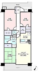 ザ・ウィンベル臼井王子台 3SLDKの間取図画像