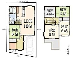 近鉄奈良線 瓢箪山駅 徒歩18分