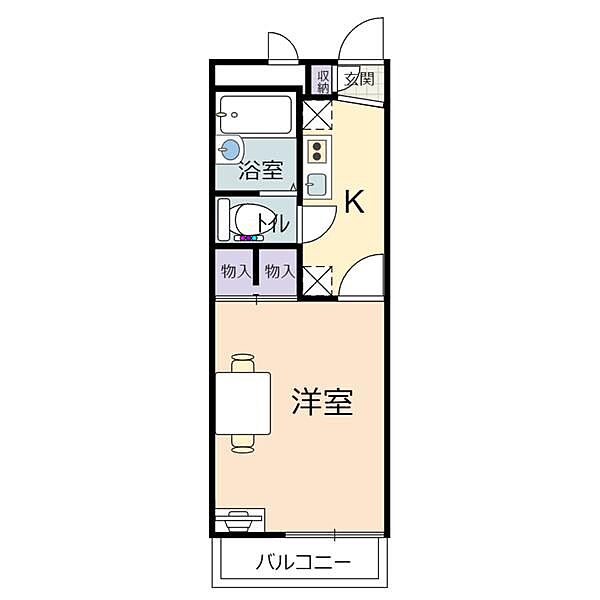 レオパレスドミール ｜大阪府東大阪市中鴻池町２丁目(賃貸マンション1K・3階・19.87㎡)の写真 その2