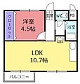 宏和マンション1棟6階4.9万円