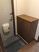 玄関にはシューズボックス