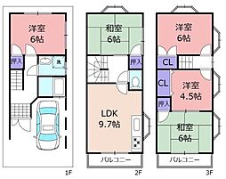 JR片町線(学研都市線) 住道駅 徒歩20分