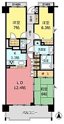 間取図画像 3LDK