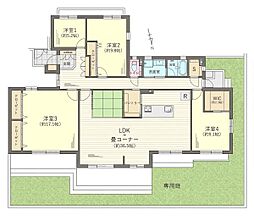 グランドメゾン八事音聞山 4LDKの間取図画像