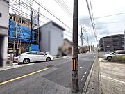 現地と前面道路