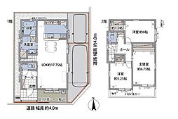 グラートカーサ西志津5、東南角地