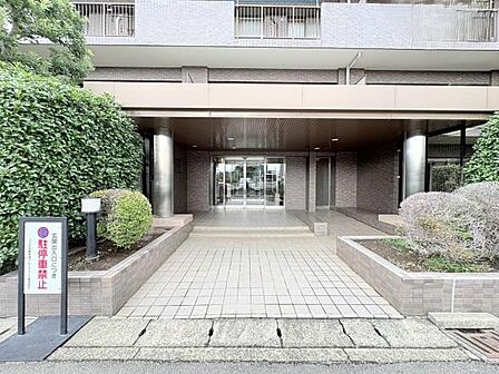 マンション入口です！