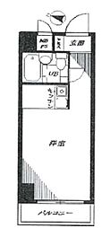 ライオンズマンション吉野町第11 ワンルームの間取図画像