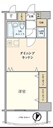 日神パレス生麦 1DKの間取図画像