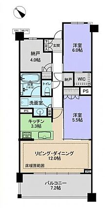廊下部分の納戸...