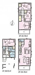 港北区富士塚2丁目全3棟　1号棟