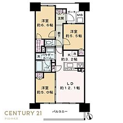 間取図画像 3LDK