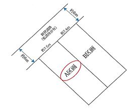 土地　藤沢市鵠沼松が岡　A区画