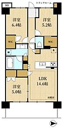 ザ・パークハウス横浜川和町テラス 3LDKの間取図画像