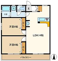 山口マンション 307 ｜ 埼玉県春日部市大枝352-3（賃貸マンション2LDK・3階・51.84㎡） その2