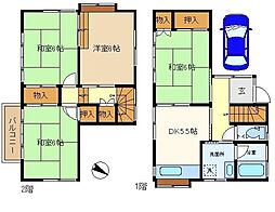 🉐敷金礼金0円！🉐粕壁東貸家
