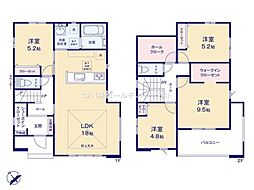 ケイアイリガーレ 水戸市渡里町4期 全1棟