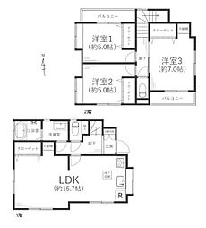 小田急小田原線 海老名駅 バス7分 下浜田下車 徒歩5分