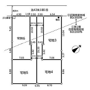 区画図 区画図