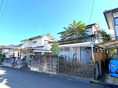 外観：閑静な住宅街にたたずむ住宅用地