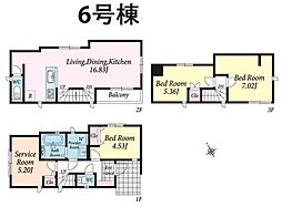 旭区さちが丘　全6棟6号棟