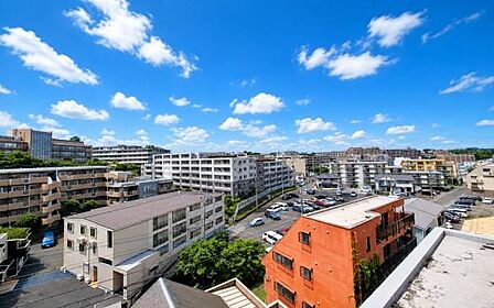《眺望》 ■目の前には気持ちの良い青空が広がります。開放的で開けた空間が望めます。