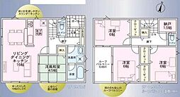 1号棟瀬谷区新築戸建 2台駐車可 3口コンロ