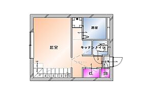 フレンドアパティア  ｜ 埼玉県草加市吉町４丁目4-13（賃貸アパート1R・1階・19.87㎡） その2