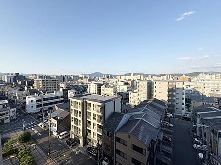 【眺望】遠くの空模様まで見通すことが出来ます。