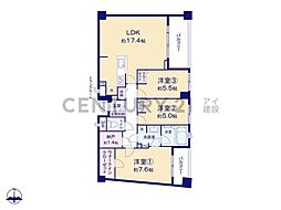 間取図画像 3LDK