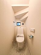 清潔感のあるトイレです