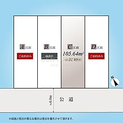 「二子玉川」建築条件付売地／Ｃ区画