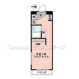 間取図画像 ワンルーム