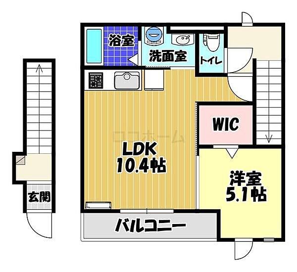 Pavillon Saburon ｜大阪府堺市美原区阿弥(賃貸アパート1LDK・2階・32.73㎡)の写真 その1