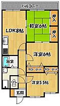 パークヒルズ千代田  ｜ 大阪府河内長野市木戸１丁目（賃貸マンション3LDK・3階・58.60㎡） その2