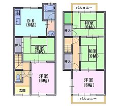 貸家　物集女町五ノ坪13-26  ｜ 京都府向日市物集女町五ノ坪（賃貸一戸建5DK・--・105.57㎡） その2