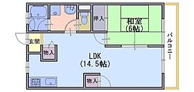 ウエストヒルパート2 202 ｜ 京都府長岡京市今里３丁目2-18（賃貸アパート1LDK・2階・47.20㎡） その2