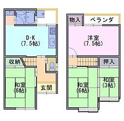 🉐敷金礼金0円！🉐貸家　薮路52-31